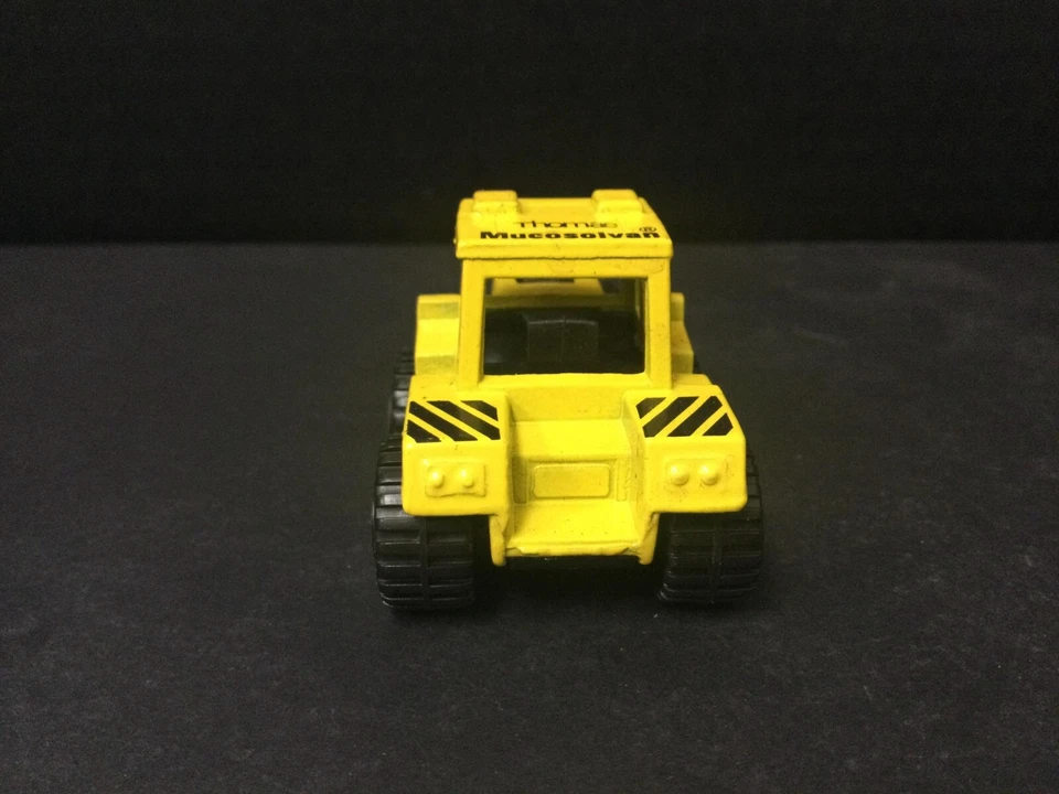 Pala Tractor Thomae Mucosolvan 1976 Matchbox Bulldozer Amarillo Foto 4 de 4