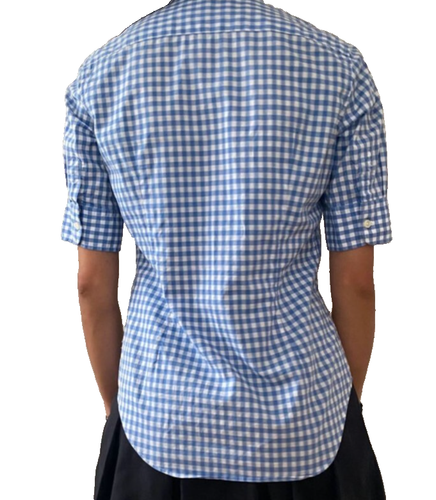 Ralph Lauren Polo / Bluse kariert Farbe Blau/ Weiß Gr. XS / 34 - Bild 2 von 4
