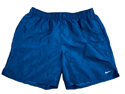 Nike Men's Essential Lap Swim Volley Shorts Size XL Blue