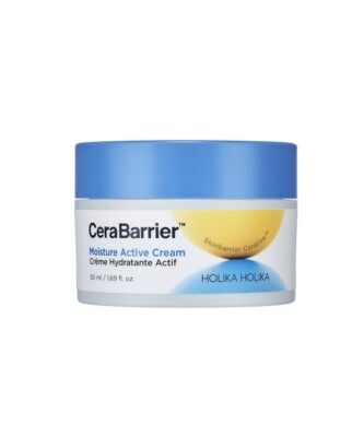 Holika Holik CeraBarrier Moisture Active Cream 1.69OZ Smoothing Skin K beauty
