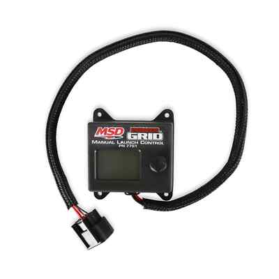 MSD Black Manual Launch Control Module For Power Grid System 7751
