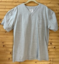 Fairplay Scrub Top M Gray Motto All Is Fair Medical Dental CNA MA Nurse Unisex