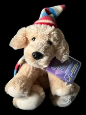 NEW Shining Stars by Russ Yellow Lab Stuffed Plush Animal With Hat & Scarf & Tag