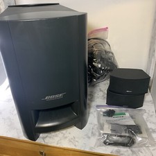Bose PS3-2-1 II Powered Speaker System with 2 Wall Speakers  Subwoofer  Wires
