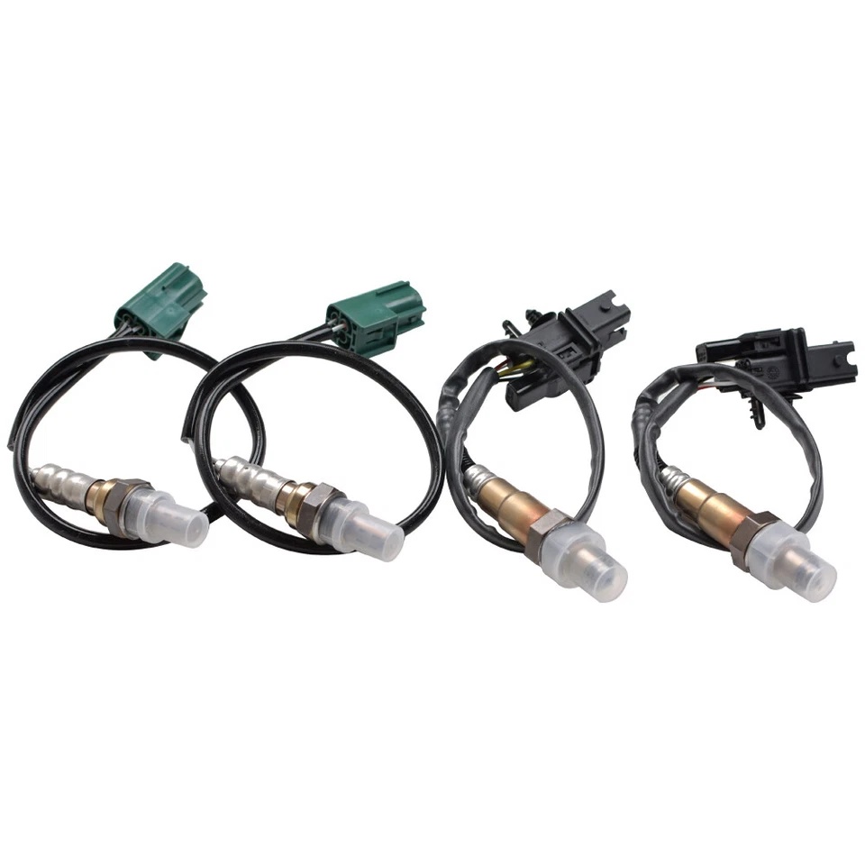 Sensor de oxígeno aguas arriba y aguas abajo 4 piezas para Nissan Titan Infiniti QX56 2004-2006 5,6 L Foto 2 de 4