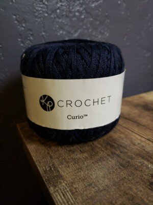 Knit Picks Crochet Curio Thread Navy Blue 26261 100g (721 yards) Cotton