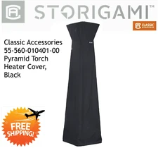 Classic Accessories 55-560-010401-00 Pyramid Torch Heater Cover, Black