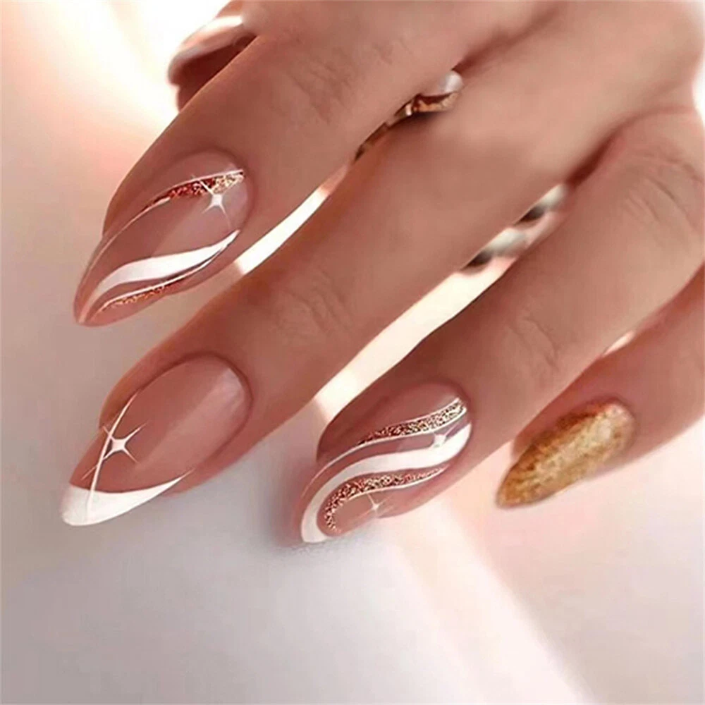 louis vuitton press on nails short