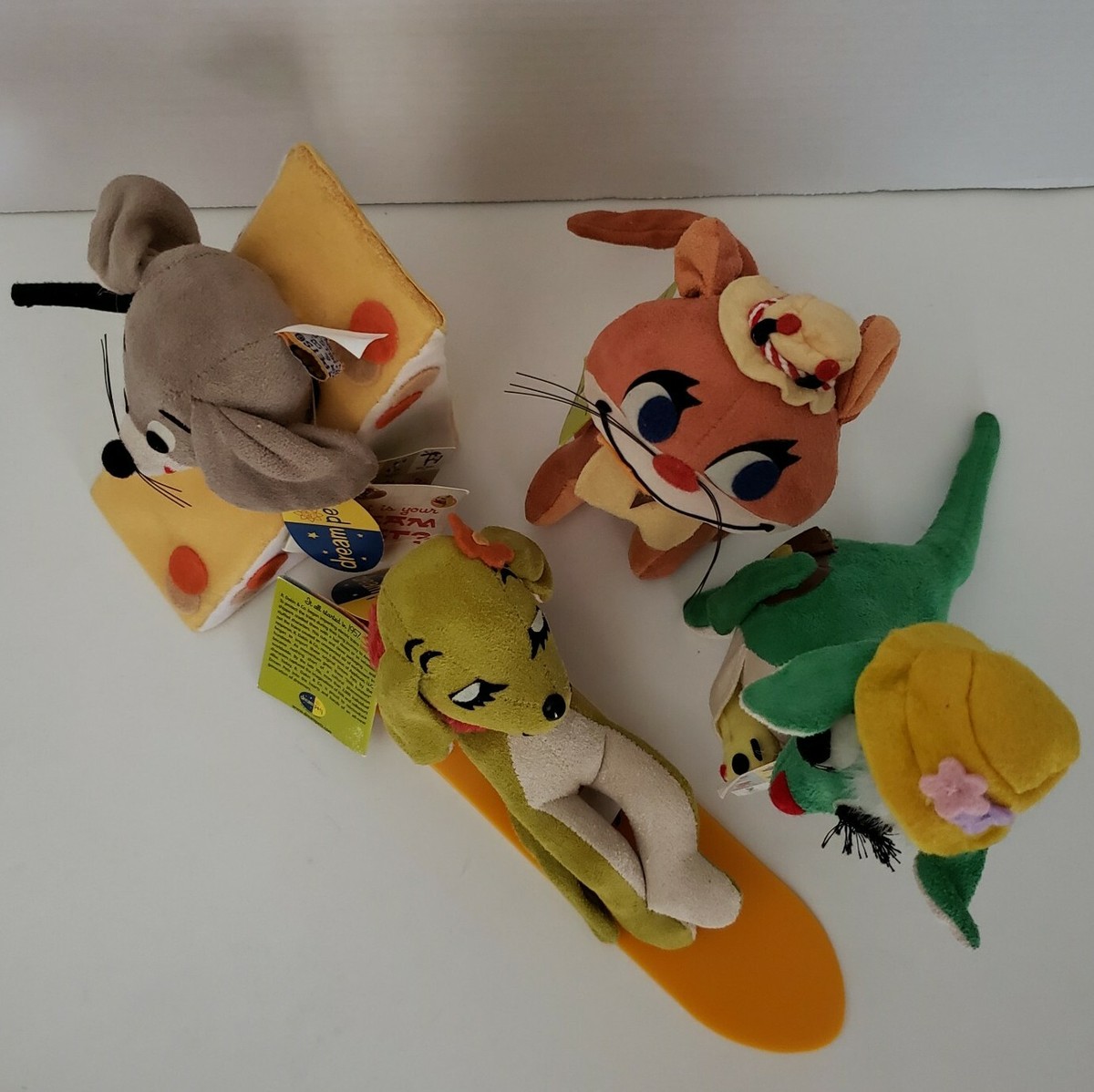 4 Dream Pets Plush Dakin 1969 Repro Stuffed Animal Kitschy