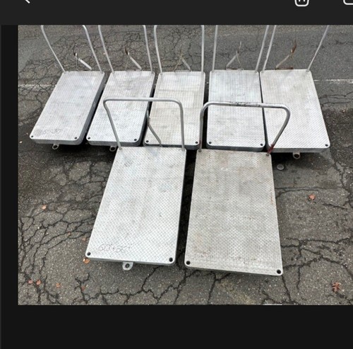 Hamilton Brand Heavy Duty Aluminum Carts 60"×30"