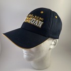 University of Michigan Wolverines Go Blue Baseball Hat Cap Embroidered Blue — photo 2
