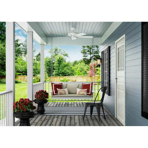 Hunter 52" Sea Air Outdoor Ceiling Fan Wet Rated Pull Chain Traditional NO LIGHT - Picture 4 of 21