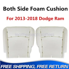 Fits 2009-2018 Dodge Ram 1500 2500 3500 Driver & Passenger BOTTOM FOAM Cushion