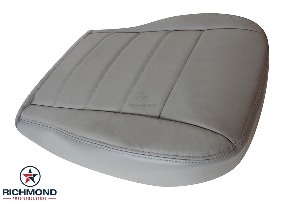 Dodge Magnum 2005 - cubiertas de asiento de cuero grises inferiores/atrás inclinadas para conductor y pasajero Foto 3 de 4