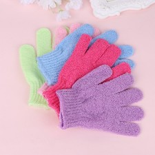 10 Pcs Skin Exfoliating Glove Body Wash Gloves Bath Back Scrubber