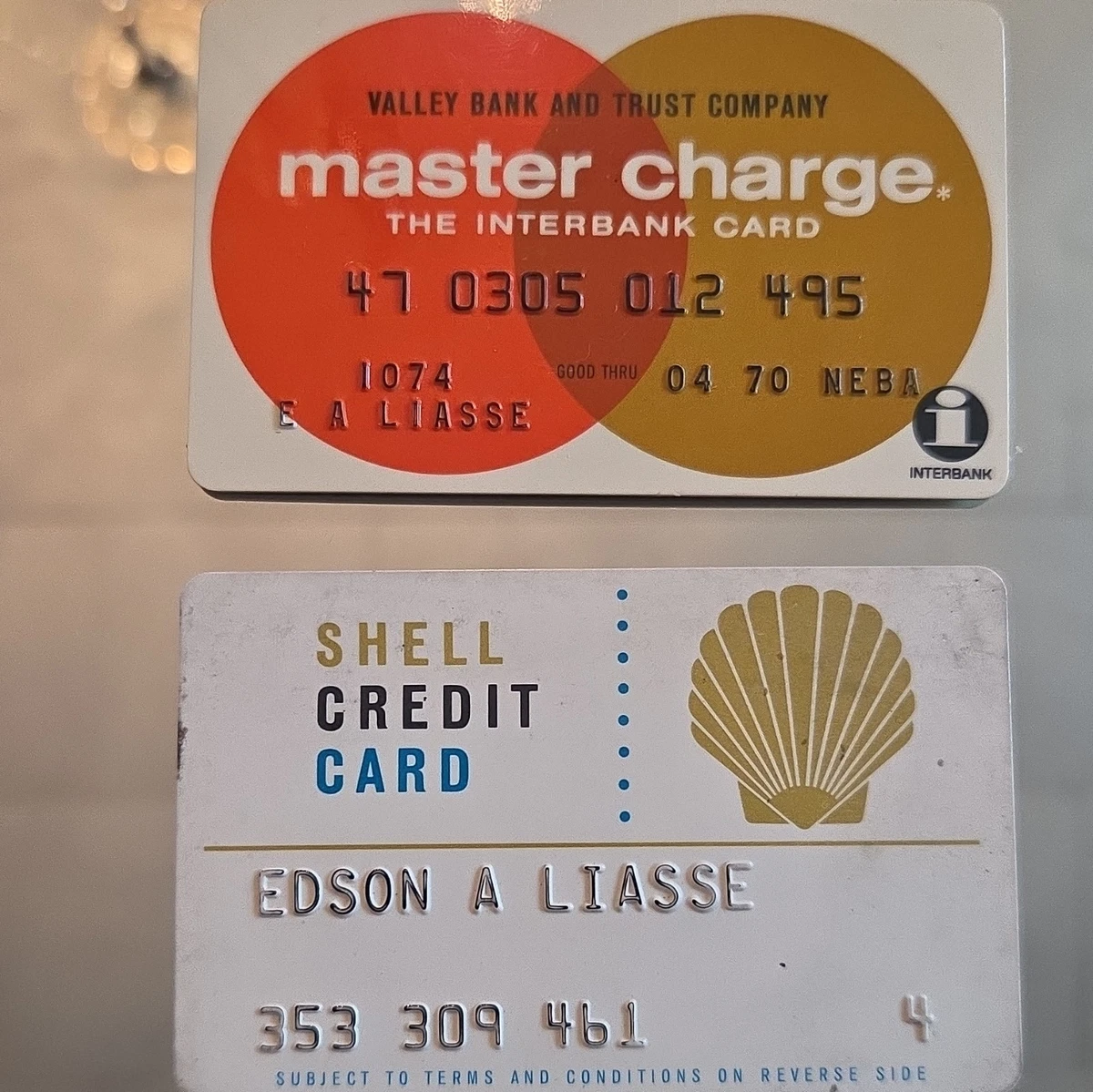 使用済カード 1970 Year Expired Collectible Credit & Charge Cards for sale | eBay
