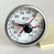WEKSLER THERMOMETER 20-240F USA 7.5”