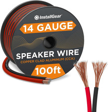 Cables Para Bocinas De Audio Calibre 14 AWG 100 Pies Ft Para Altavoces Casa Auto