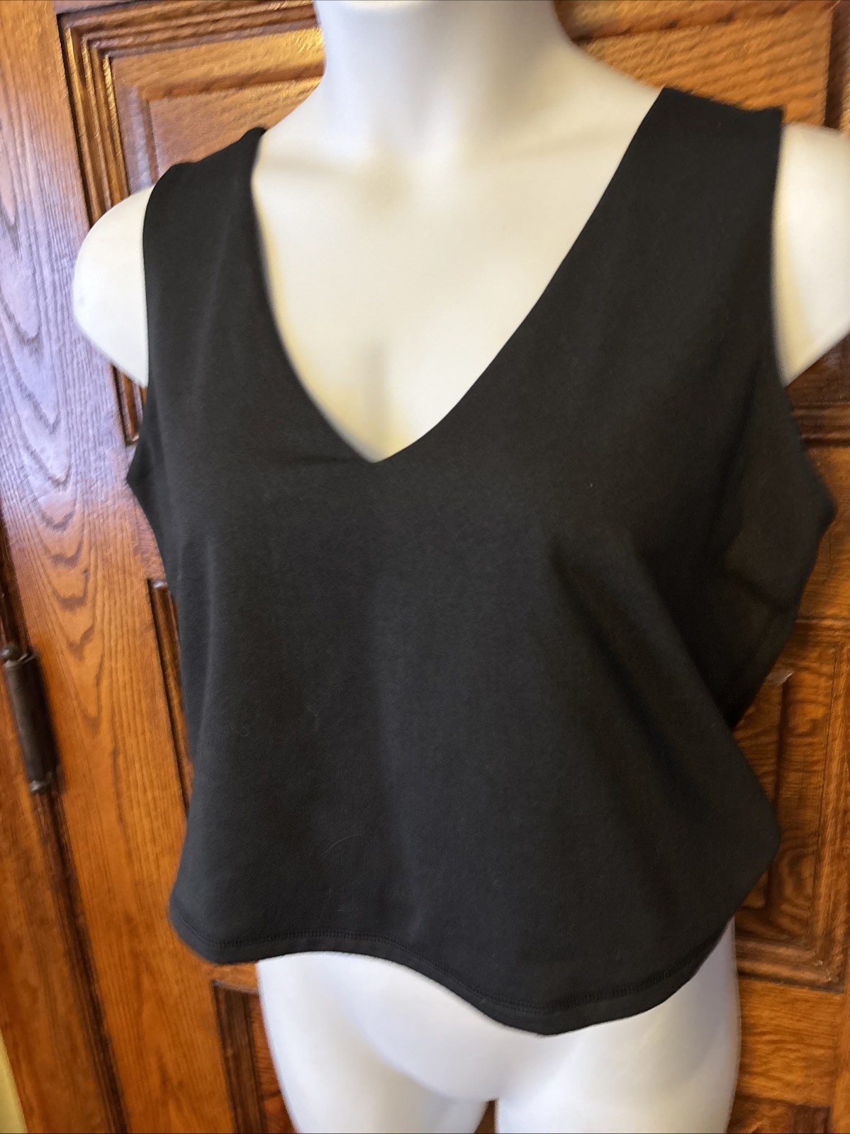 2 OLD NAVY Cloud Comfy Black & Lt Blue Double-Lay… - image 4