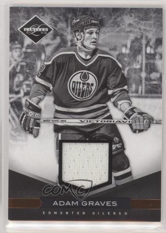2011-12 Limited Materials 42/99 Adam Graves #10 a8r