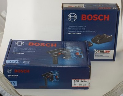 BOSCH GBH18V-20N 18Volts 3/4 in. SDS Plus Rotary Hammer + Battery & Charger