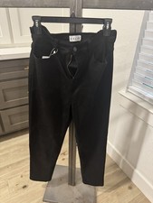 Cello Women's High Rise Straight Leg Jeans Size 11 in Black