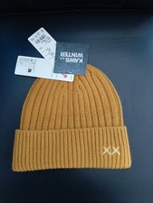Uniqlo x KAWS xx Winter Thermo Mütze Heattech gelb