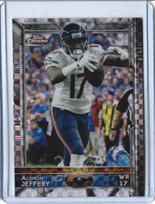 2015 Topps Chrome Alshon Jeffery X-Fractor Parallel Card 🏈Chicago Bears🏈