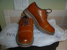 BRUNO MARC BOYS BROWN DRESS SHOES 9 new