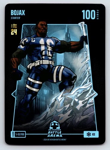 2024 Bo Jackson Battle Arena Bojax Ice #S-03/100 Bo Jackson 2024 NSCC Exclusive
