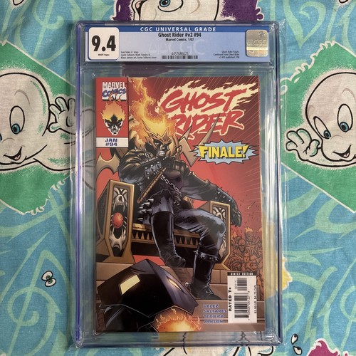 Ghost Rider 94 CGC 9.4, V2 , Last Issue, LPR, SCARCE, RARE
