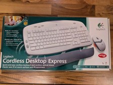 Logitech Cordless Desktop Express Keyboard Optical Mouse