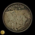 Golden State Mint 1oz .999 Fine Silver Prospector Round in Capsule -E768