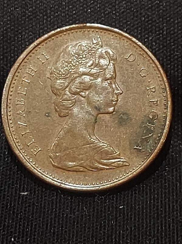 Rare 1867-1967 Canadian Centennial Penny - Queen Elizabeth ll