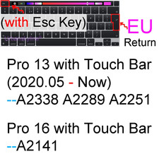 Keyboard Cover for Macbook Air 13 M5 M3 15 Pro 14 M5 13 M2 16 M4 12 Neo Silicone