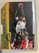 Alabama Basketball Roy Rogers Signed card 