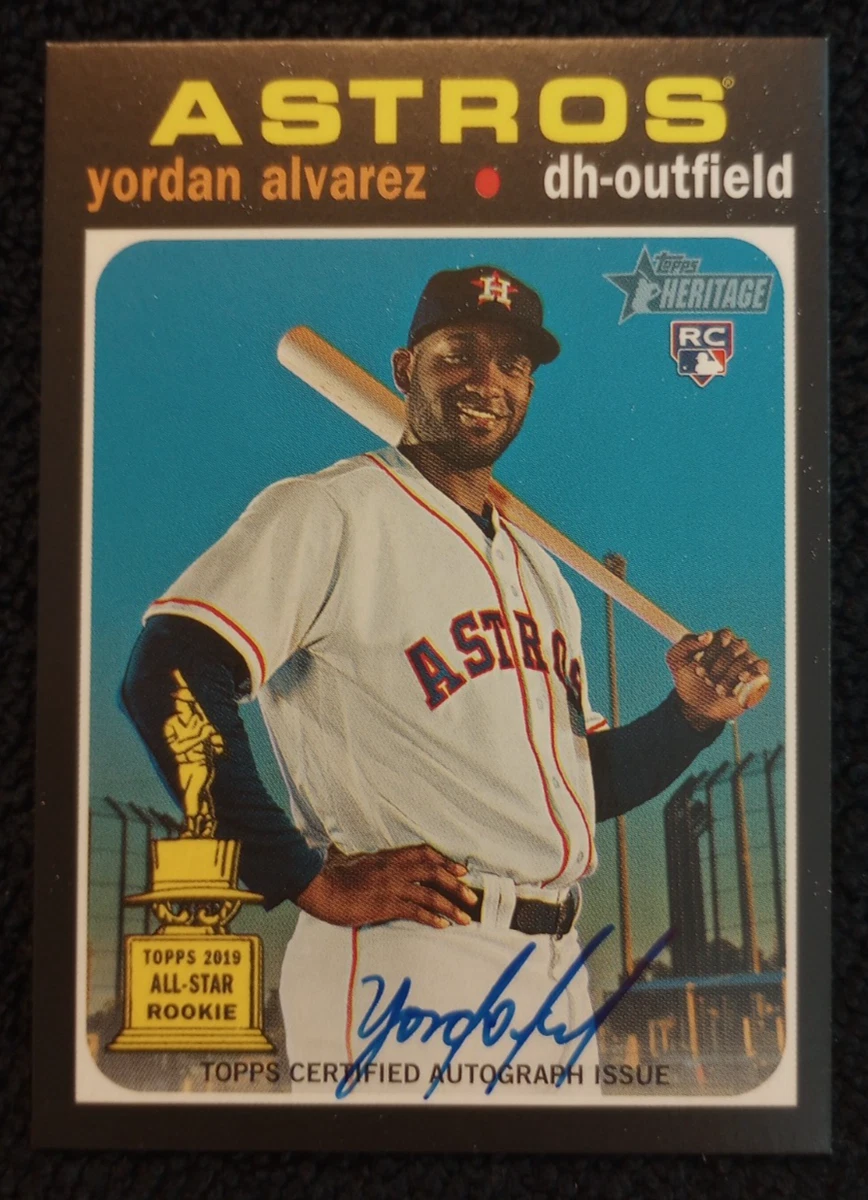 2020 Topps Heritage - Yordan Alvarez #ROA-YA for sale | eBay