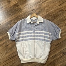 VTG Christian Dior Men's Kangaroo Pocket Shirt Pullover Men  s Small Preppy EUC