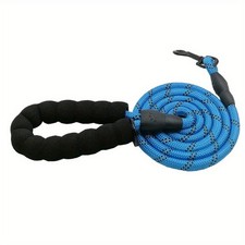 1pc Nylon Dog Leash with Reflective Stripe Metal Buckle 1.5m Length 1cm dog Lead