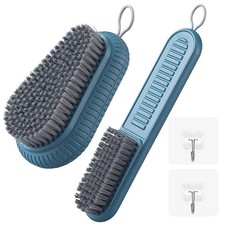 2PCS Heavy Duty Nail Brush for Cleaning Fingernails, Blue Fingernail Scrub Br...