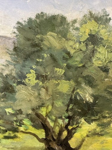 Charles Pierre BERNARD (1882-1961) huile : deux femmes au repos Impressionnisme - Photo 19/20