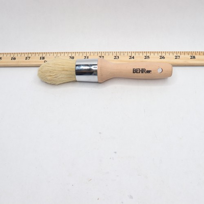 #ad Behr Chalk Decorative Round Wax Brush Natural Bristle 1.75quot; $10.48
