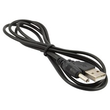 5ft USB to 3.5mm x 1.35mm Barrel Connector 5V DC Coaxial Power Cable Jack Male