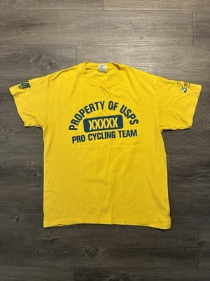 Vintage USPS Pro Cycling 5 Time Champ 1999-2003 Shirt Size M Lance Armstrong 90s