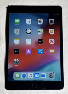 Apple iPad Mini 3 A1599 64 GB, Wi-Fi, 7.9 in - Space Gray/Black, Unlocked