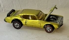 Hot Wheels Redline Olds 442 Yellow Rare Color