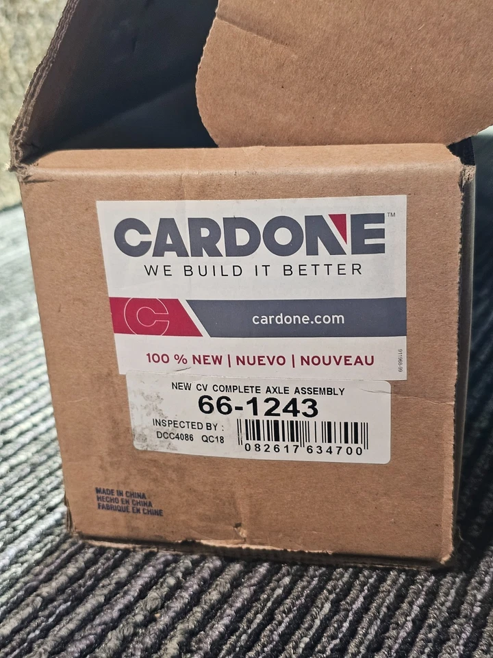 Cardone 66-1243 Front CV Axle Shaft Assembly For Chevy Malibu 1997-2010 - Image 2 of 4