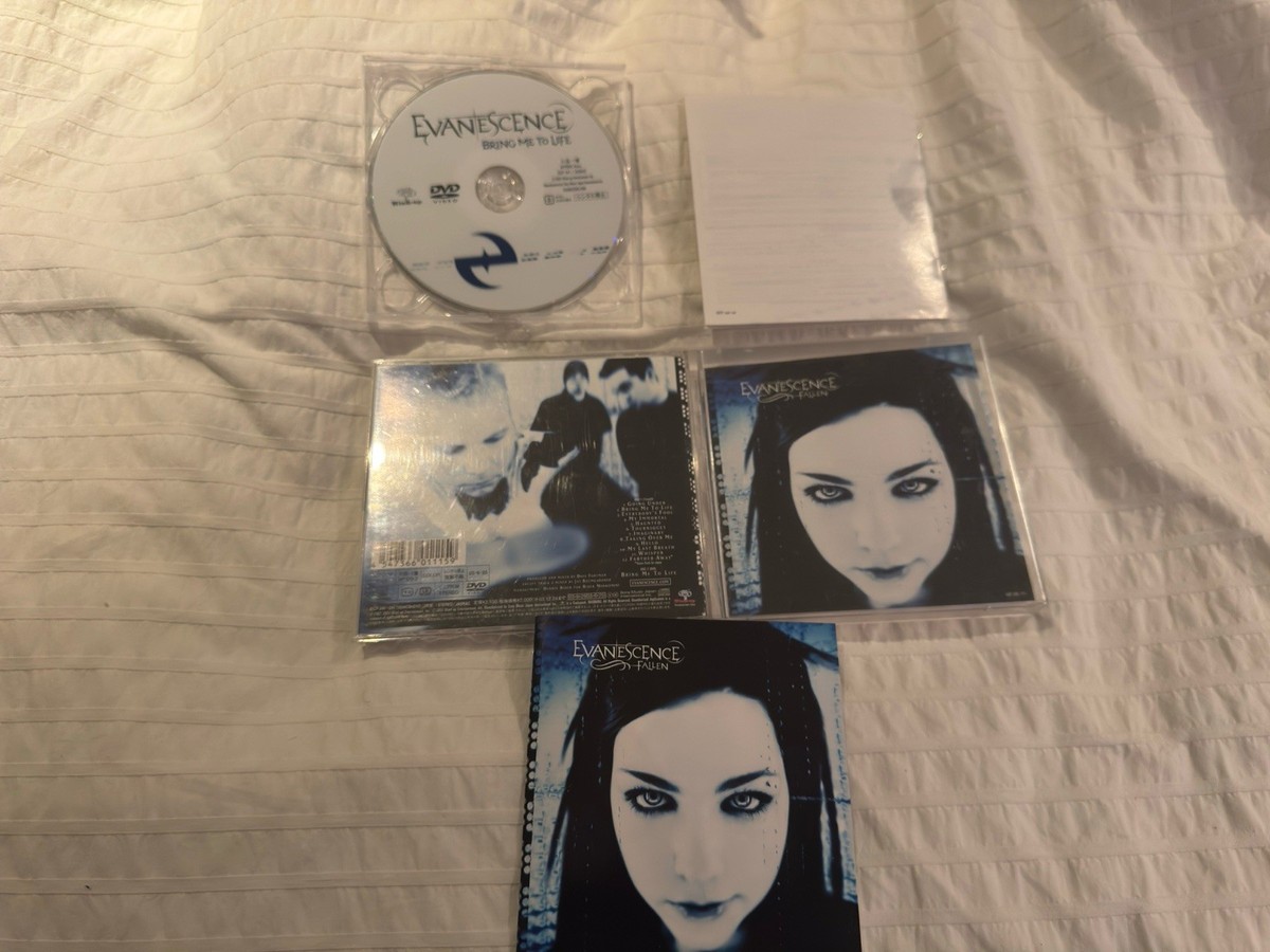Evanescence Fallen Japan Limited Edition CD + DVD (EICP-240-241