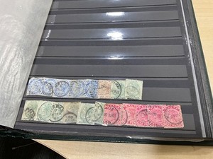 COMMONWEALTH QV STAMPS 529 in stockbook some mint some faults a211