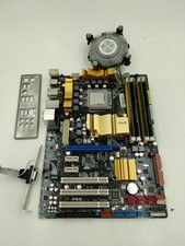 ASUS P5Q Motherboard Combo E8400 CPU 4 Gb Ram LGA775 heatsink/fan shield extras
